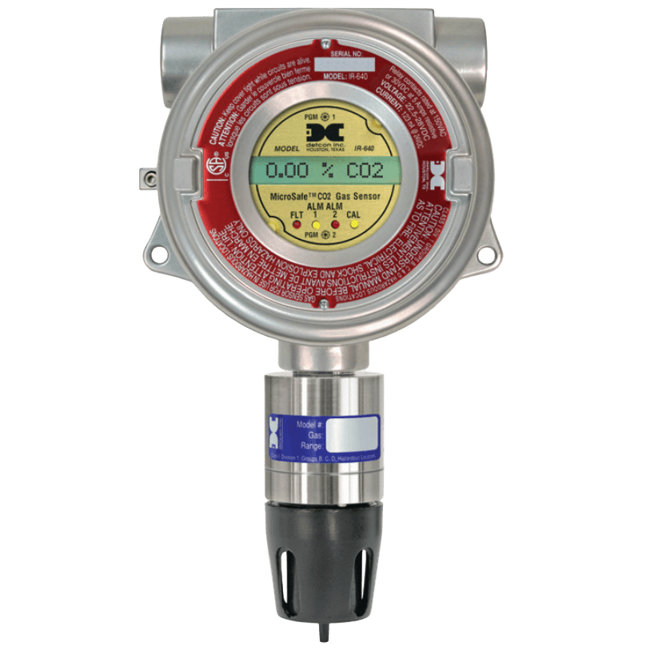 Detcon Carbon Dioxide Sensor, IR-642